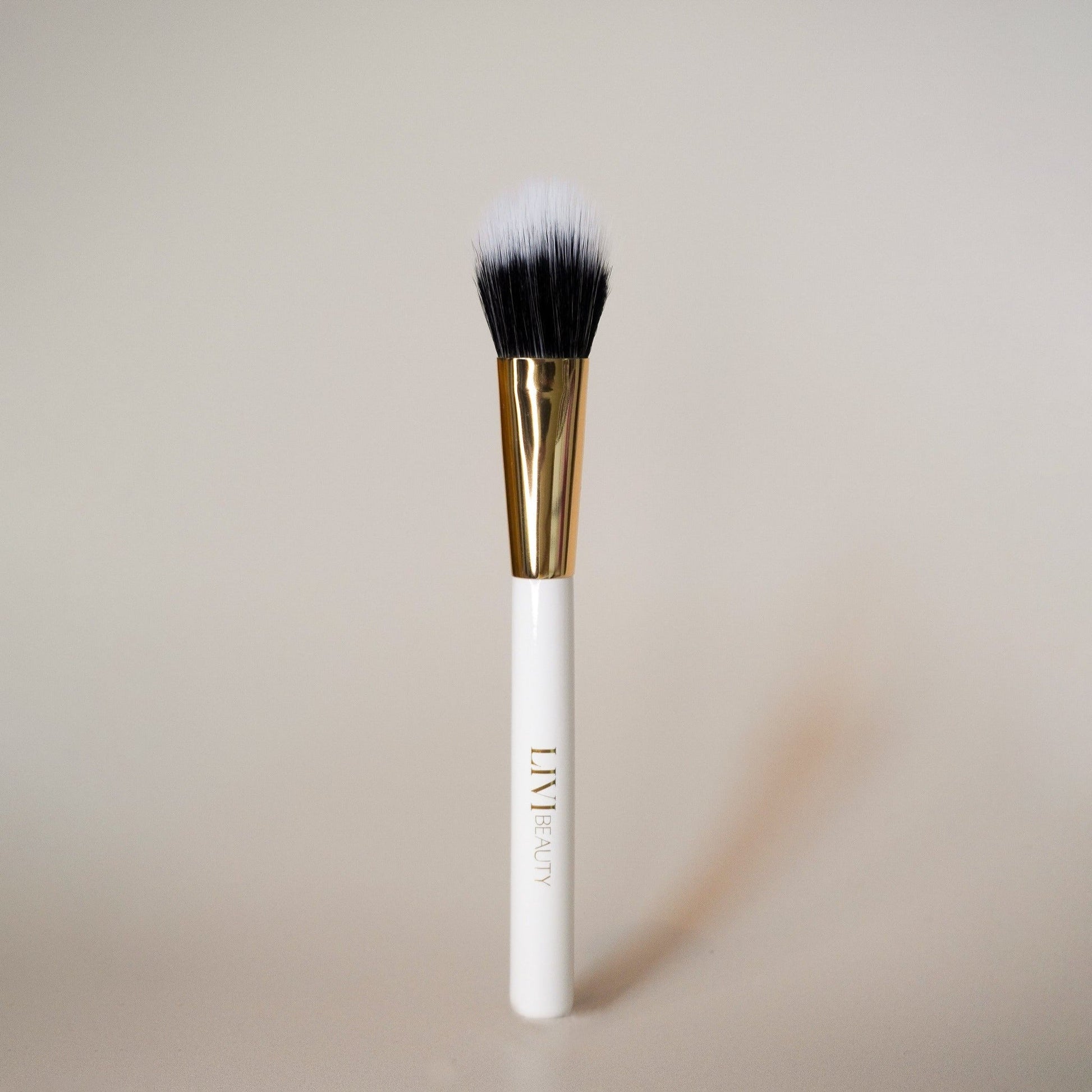 DUO FOUNDATION BRUSH Makeup Brushes LIVI BEAUTY