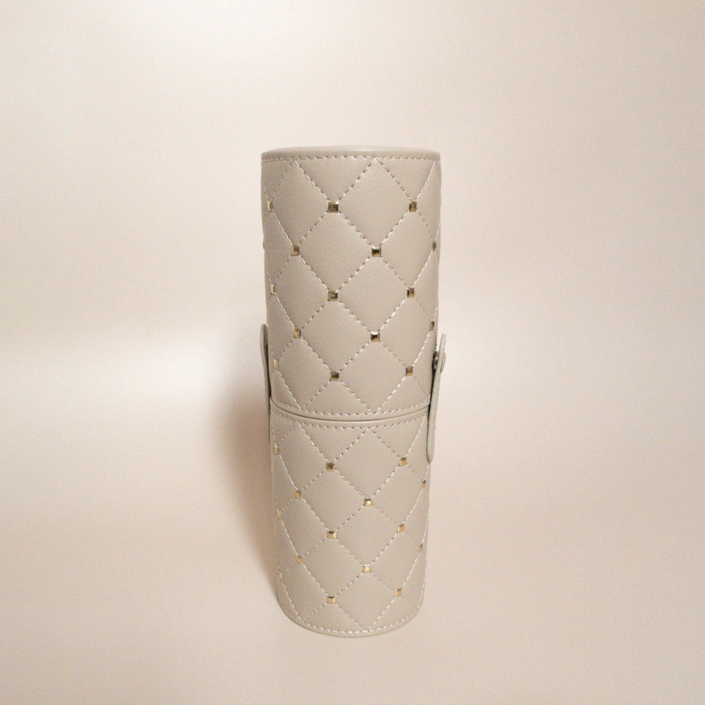 BEIGE BRUSH HOLDER - LIVI BEAUTY