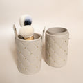 BEIGE BRUSH HOLDER - LIVI BEAUTY