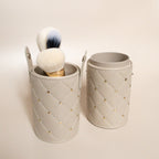 BEIGE BRUSH HOLDER - LIVI BEAUTY