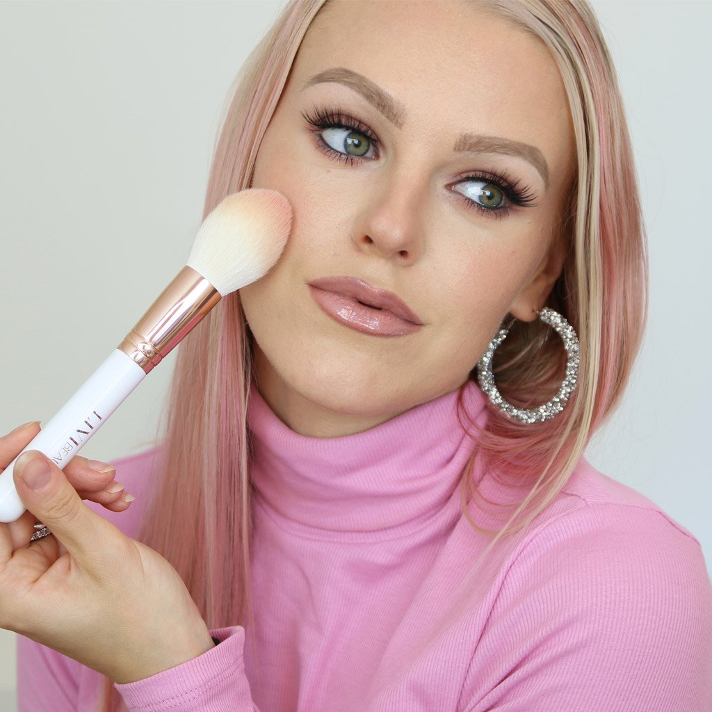 BLUSHIN' BLUSH BRUSH Makeup Brushes LIVI BEAUTY  sminkekoster