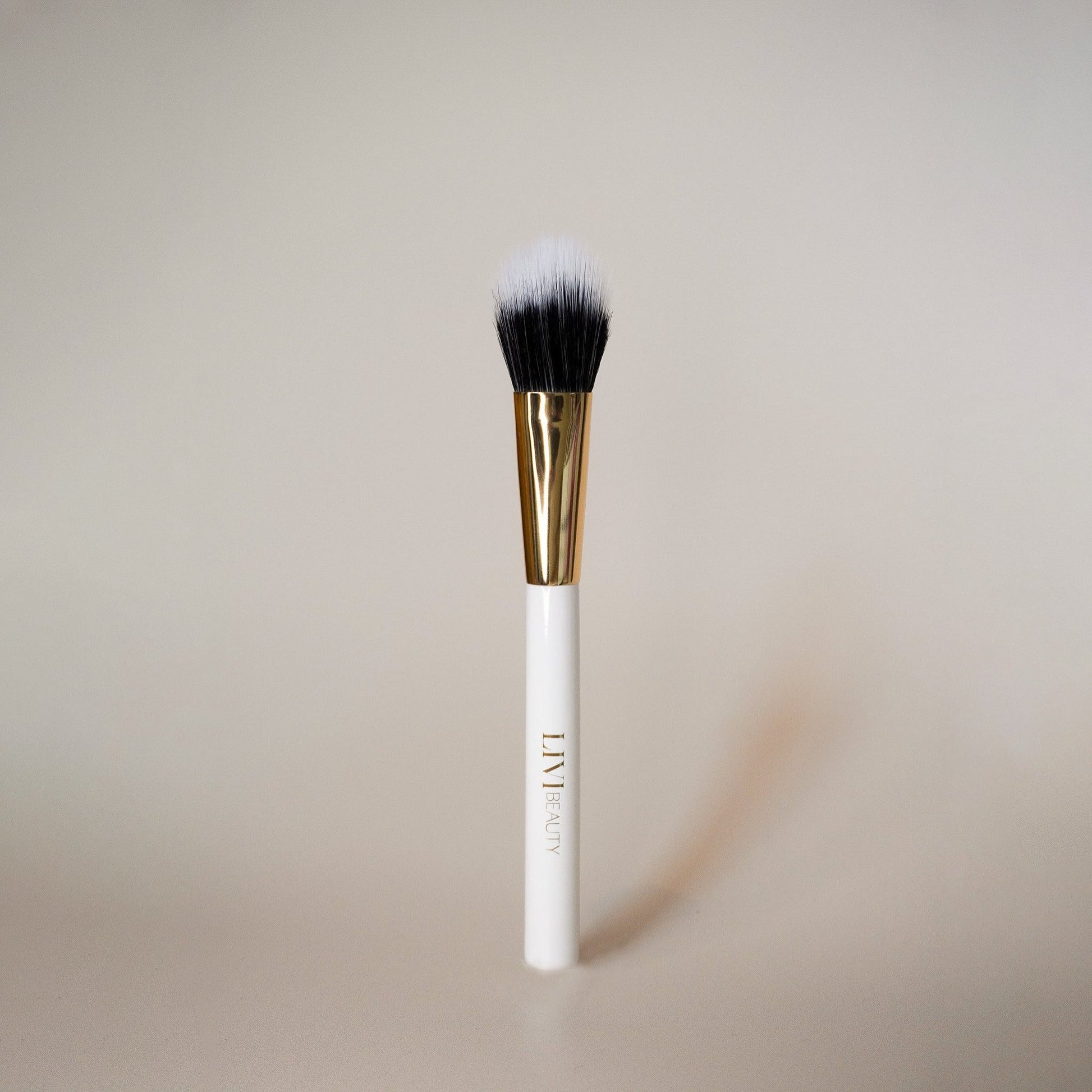 DUO FOUNDATION BRUSH Makeup Brushes LIVI BEAUTY 