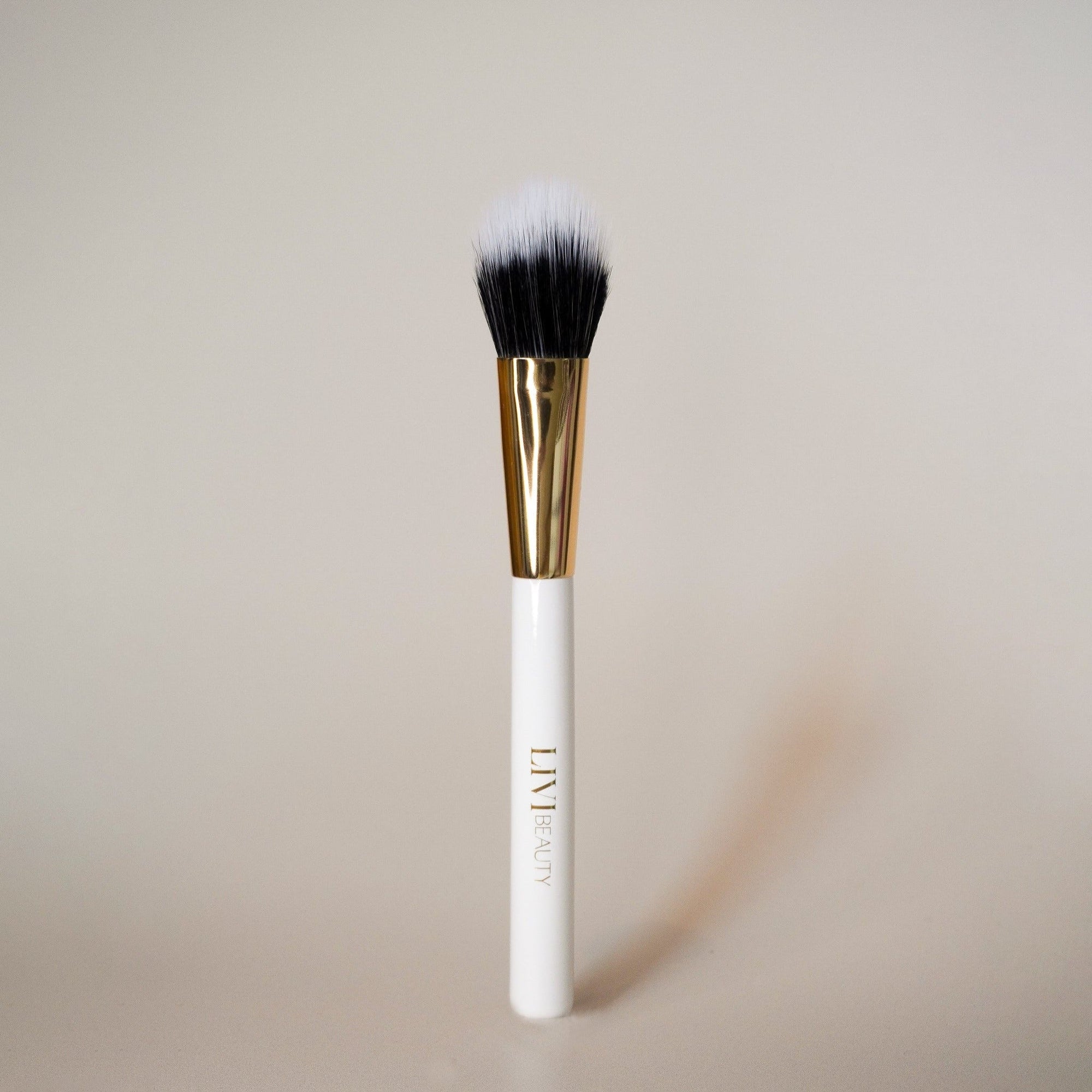 DUO FOUNDATION BRUSH Makeup Brushes LIVI BEAUTY 