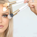 DUO FOUNDATION BRUSH Makeup Brushes LIVI BEAUTY 